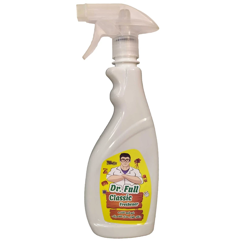 e4cef8fc27217778cc026d548e733ddf32809a14_1676407422 اسپری خوشبو کننده هوا دکتر فول مدل کلاسیک حجم 450